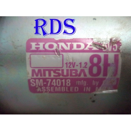 Motor de arranque HONDA FIT CITY 2015 MITSUBA 12V 13 DENTES